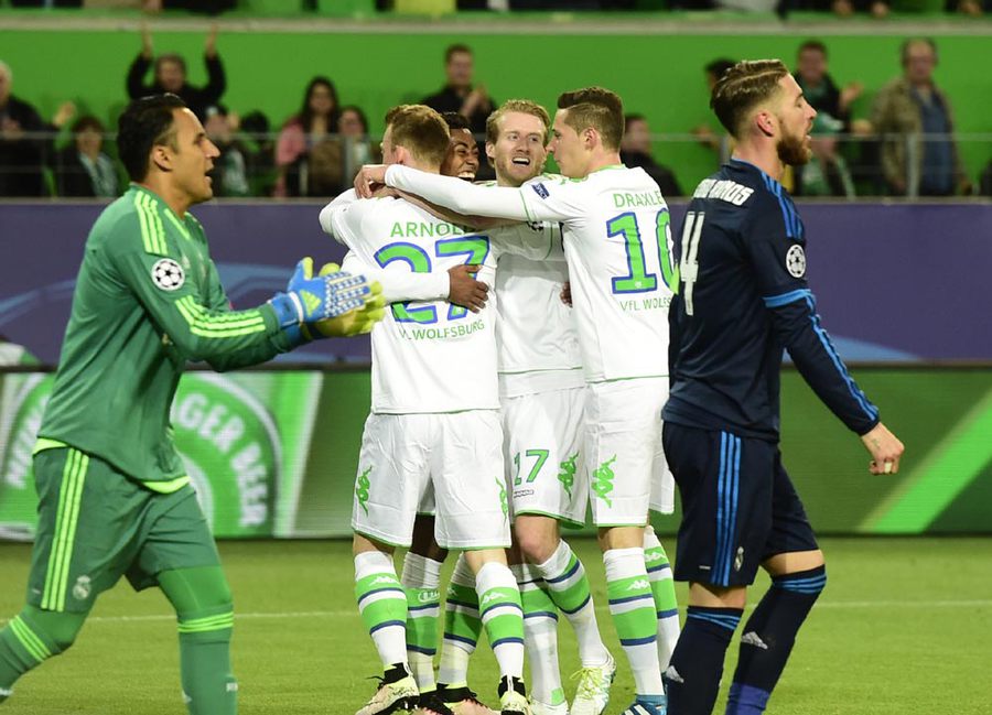Madrid dihajar oleh Wolfsburg