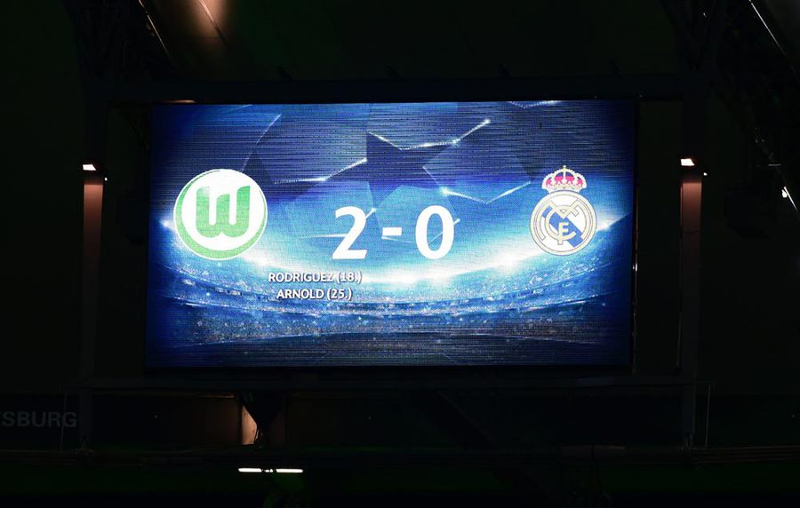 Madrid dihajar oleh Wolfsburg
