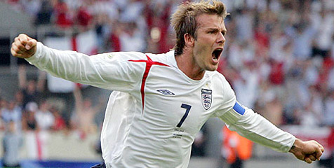David Beckham (115 kali)