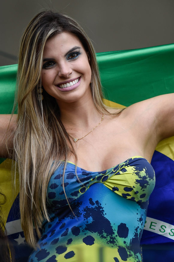 Suporter Brasil vs Jerman