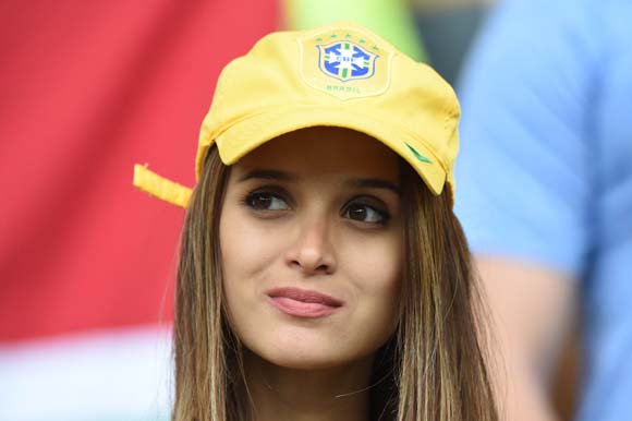 Suporter Brasil vs Jerman