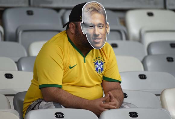Suporter Brasil vs Jerman