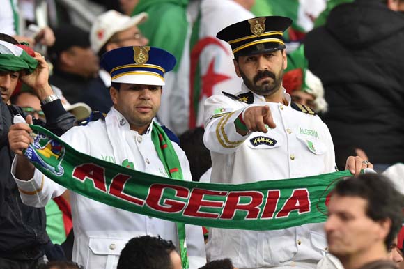 Suporter Jerman vs Aljazair