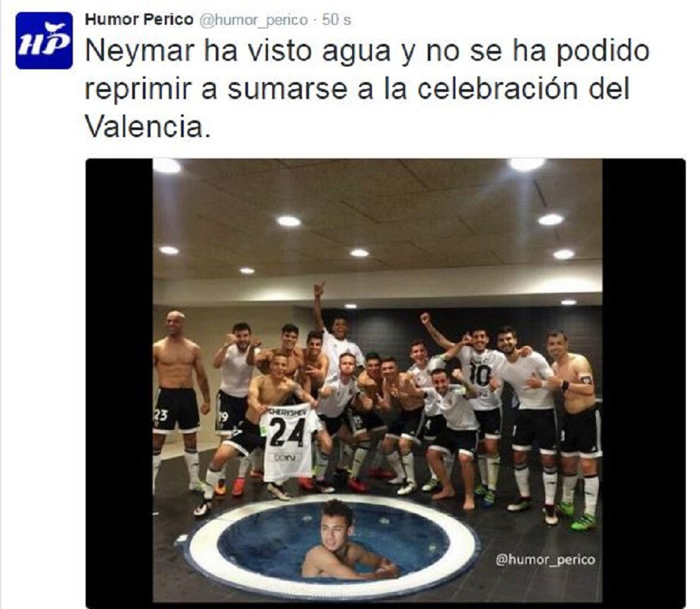Kumpulan Meme Barcelona Ditekuk Valencia Neymar Dan Selebrasi