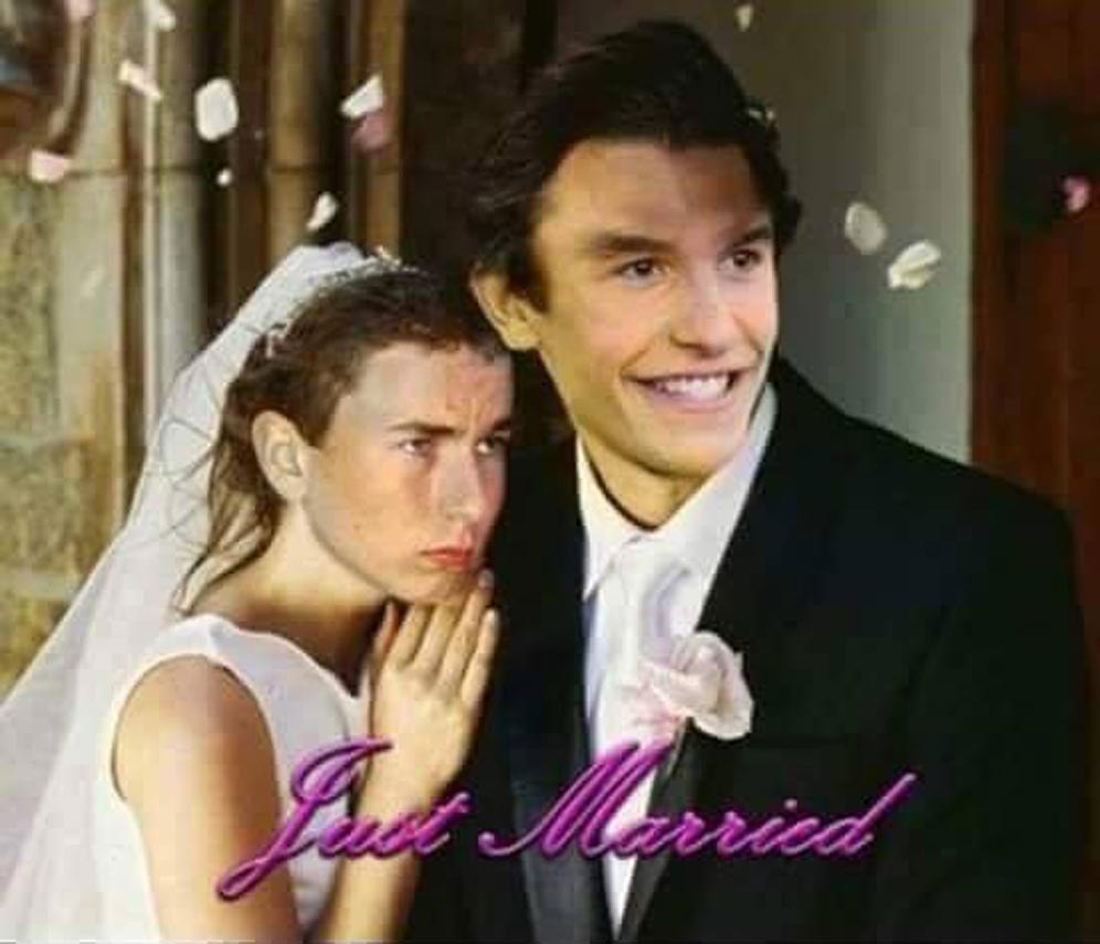 Kumpulan Meme Final MotoGP Valencia Just Married Bolanet