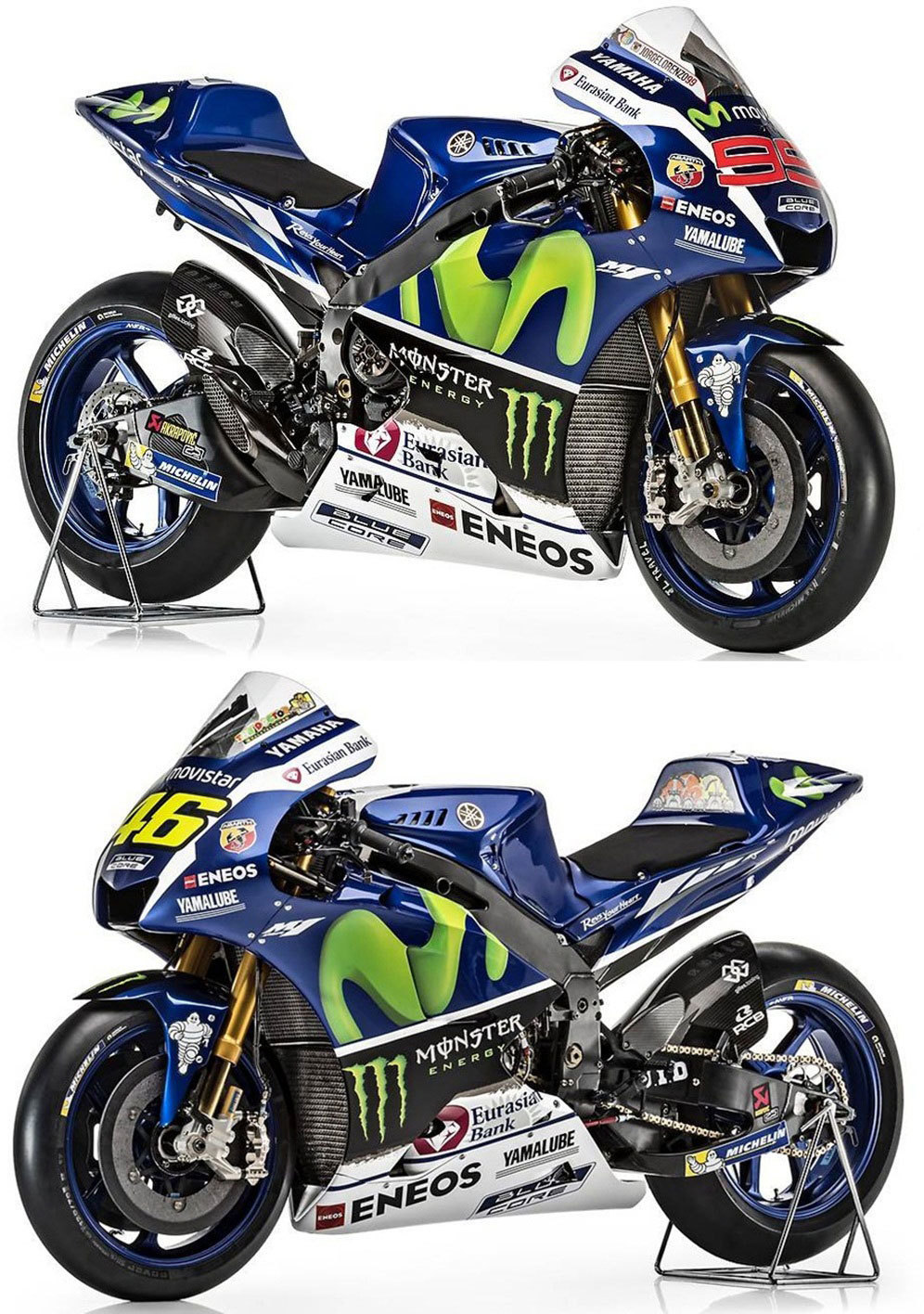 Inilah YZR M1 Terbaru Senjata Lorenzo Rossi Di MotoGP 2016 YZR M1