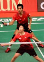 Tontowi Ahmad/Liliyana Natsir © Bola/Esa