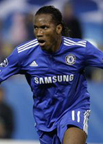 Drogba, cetak 12 gol dalam 14 pertandingan terakhir. (c)AP