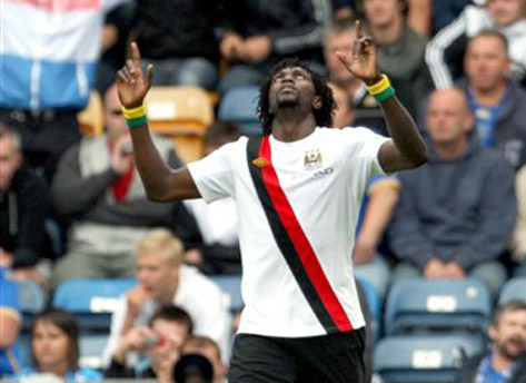 Adebayor Kembali Menangkan City
