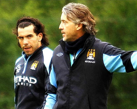 Mancini Persilahkan Tevez Pergi
