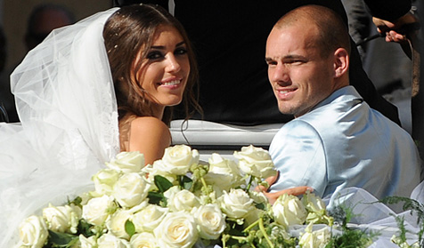 Wesley Sneijder Menikah di Italia