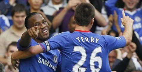 Ancelotti Bantah Perseteruan Terry-Drogba