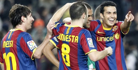Review: Dua Gol Villa Mantapkan Posisi Barca 