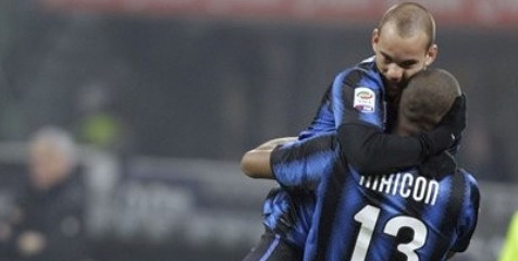 Review: Inter Sudahi Perjuangan 10 Pemain Roma