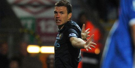 Review: Gol Perdana Edin Dzeko Menangkan City 