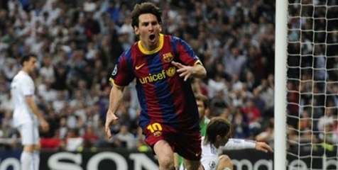 Review: Messi Tumbangkan 10 Pemain Real