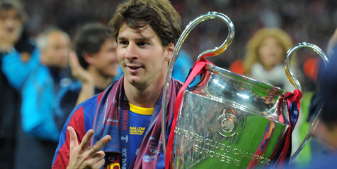 MVP Bawa Barca Juara, Messi Villa Pedro