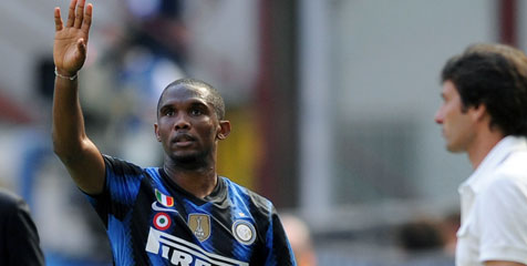 Samuel Eto'o Isyaratkan Tinggalkan Inter Samuel Eto'o Isyaratkan Tinggalkan Inter