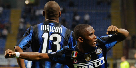 Moratti: Sneijder, Eto'o Dan Maicon Bertahan di Inter Moratti: Sneijder, Eto'o Dan Maicon Bertahan di Inter