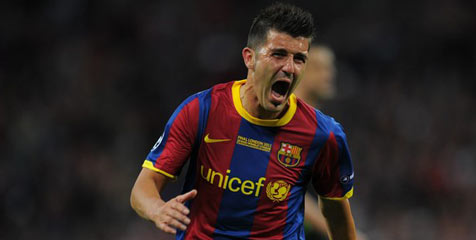 David Villa Ingin Pensiun di Barcelona