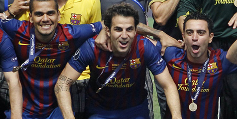Angkat Trofi, Fabregas Ingat Arsenal