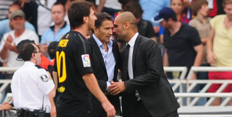 Messi: Barca Takkan Sama Tanpa Guardiola  Messi: Barca Takkan Sama Tanpa Guardiola