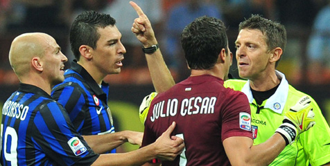 Moratti Pinta Wasit 'Kepala Babi' Diganti