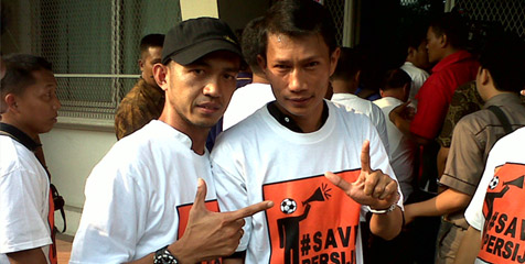 Pemain Persija Jakarta Ikut Demo PSSI