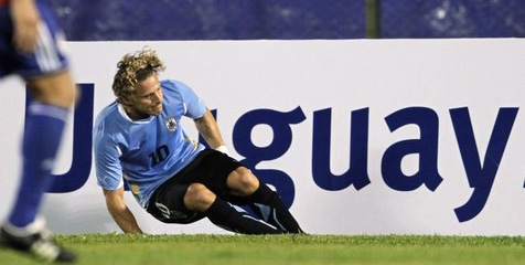 Forlan Absen Untuk Skuad Uruguay Lawan Chili