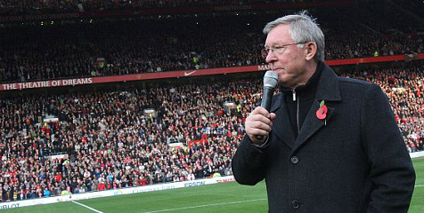 Sir Alex Kaget Namanya Diabadikan di Old Trafford Sir Alex Kaget Namanya Diabadikan di Old Trafford