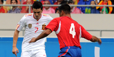 Review: David Villa Selamatkan Muka Spanyol