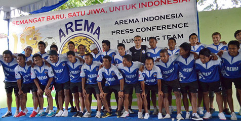 Arema Indonesia Launching Tim 2011-2012 Arema Indonesia Launching Tim 2011-2012