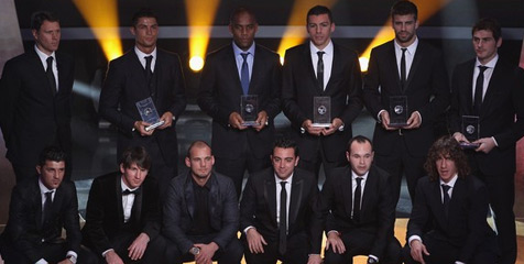 Inilah Nominasi FIFA World XI 2011