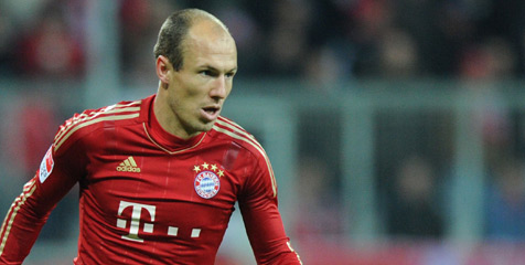 Kendati Cedera Robben Sumbang Dua Gol