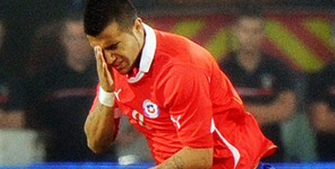 Lima Pemain Chile DiLarang Membela Timnas 10 Laga