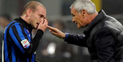 Ranieri: Zarate dan Sneijder Tetap di Inter Ranieri: Zarate dan Sneijder Tetap di Inter