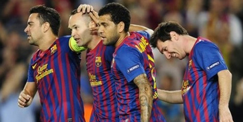 Tantang Osasuna, Barca Tanpa Iniesta dan Alves Tantang Osasuna, Barca Tanpa Iniesta dan Alves