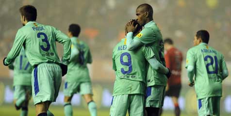 Review: Kalahkan Osasuna, Barca Tantang Madrid