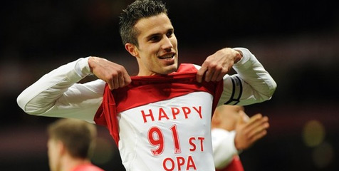 RvP: Pengkritik Arsenal Telah Membuat Kesalahan