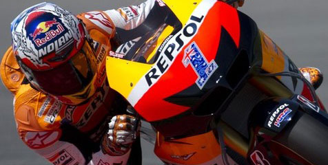 Lagi-Lagi Stoner Tercepat di Uji Coba MotoGP