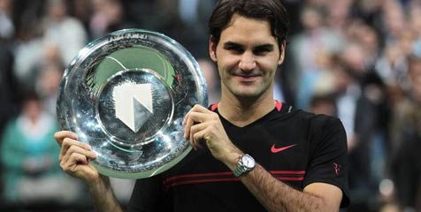 Redam Del Potro, Federer Juarai Rotterdam Terbuka Redam Del Potro, Federer Juarai Rotterdam Terbuka