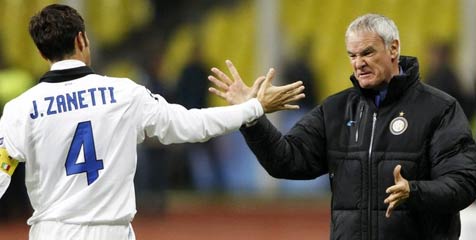 Zanetti: Skuad Inter Dukung Ranieri, Bukan Mourinho