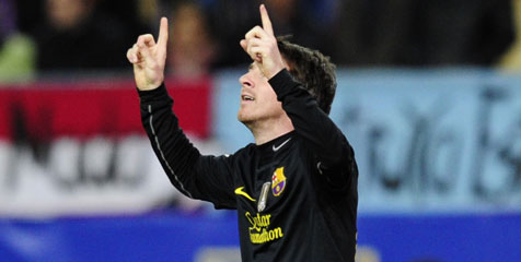 Review: Gol Indah Messi Bawa Barca Tekuk Atletico