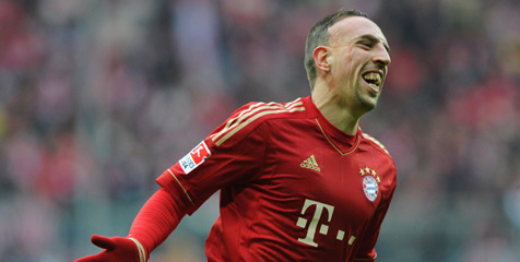 Franck Ribery: Semoga Dortmund Segera Tergelincir