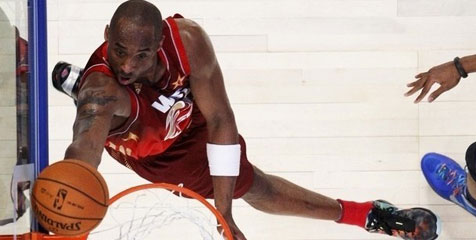 NBA: Kobe Bryant Lampaui Skor Michael Jordan di All-Star Game
