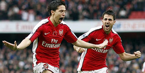 Penjualan Nasri dan Fabregas Buat Arsenal Untung Besar
