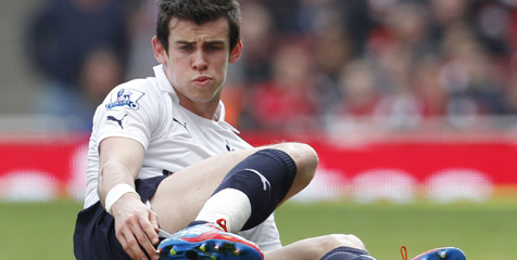 Gareth Bale Cedera, Manchester United Gembira Gareth Bale Cedera, Manchester United Gembira
