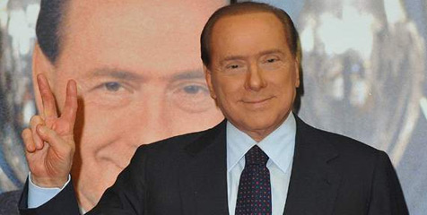 Berlusconi Target Kemenangan di Kandang Arsenal