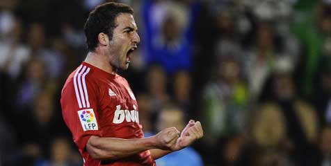 Higuain: Betis Lawan Yang Sangat Sulit Bagi Madrid