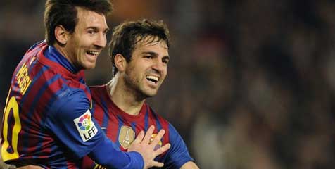 Fabregas: Messi Beda Dari Semua Pemain Dunia